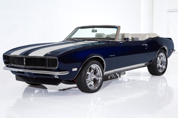 For Sale Used 1968 Chevrolet Camaro RS Midnight Blue 4-Speed AC | American Dream Machines Des Moines IA 50309