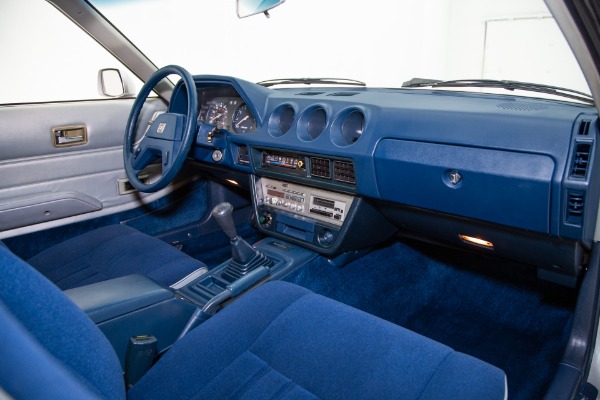 For Sale Used 1981 Datsun 280ZX Silver/Blue 5 Speed  Low Miles 31k | American Dream Machines Des Moines IA 50309