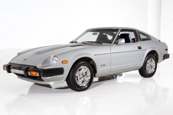 For Sale Used 1981 Datsun 280ZX Silver/Blue 5 Speed  Low Miles 31k | American Dream Machines Des Moines IA 50309