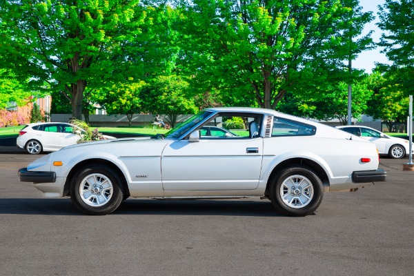 For Sale Used 1981 Datsun 280ZX Silver/Blue 5 Speed  Low Miles 31k | American Dream Machines Des Moines IA 50309