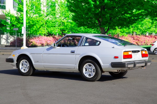 For Sale Used 1981 Datsun 280ZX Silver/Blue 5 Speed  Low Miles 31k | American Dream Machines Des Moines IA 50309