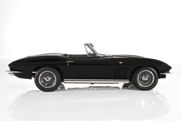 For Sale Used 1965 Chevrolet Corvette True Black Car 4-Speed PB AC | American Dream Machines Des Moines IA 50309