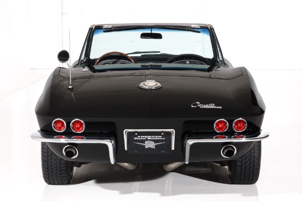 For Sale Used 1965 Chevrolet Corvette True Black Car 4-Speed PB AC | American Dream Machines Des Moines IA 50309