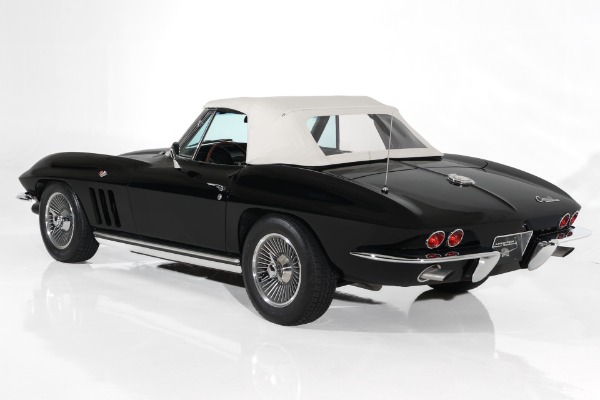 For Sale Used 1965 Chevrolet Corvette True Black Car 4-Speed PB AC | American Dream Machines Des Moines IA 50309