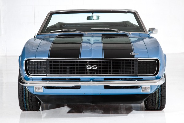 For Sale Used 1968 Chevrolet Camaro RS Lemans Blue 350 Auto PS PB | American Dream Machines Des Moines IA 50309