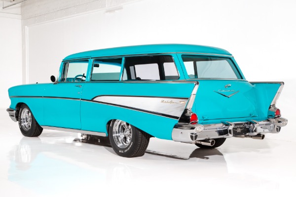 For Sale Used 1957 Chevrolet 2 Door Wagon ZZ4, Auto, PB, PB, AC | American Dream Machines Des Moines IA 50309
