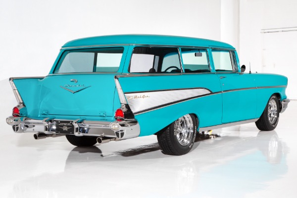 For Sale Used 1957 Chevrolet 2 Door Wagon ZZ4, Auto, PB, PB, AC | American Dream Machines Des Moines IA 50309