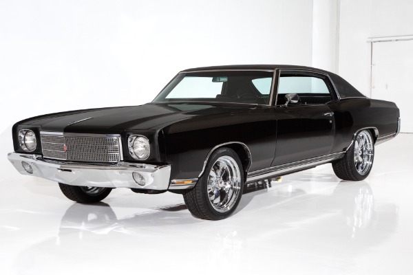 For Sale Used 1970 Chevrolet Monte Carlo Triple Black, 57481 Miles | American Dream Machines Des Moines IA 50309