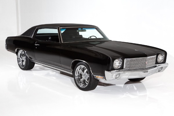 For Sale Used 1970 Chevrolet Monte Carlo Triple Black, 57481 Miles | American Dream Machines Des Moines IA 50309