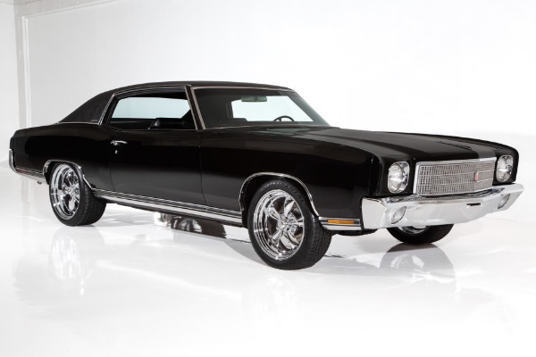 For Sale Used 1970 Chevrolet Monte Carlo Triple Black, 57481 Miles | American Dream Machines Des Moines IA 50309