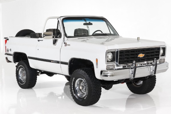 For Sale Used 1975 Chevrolet Blazer 4x4 350 4-Speed, PS  PB AC | American Dream Machines Des Moines IA 50309