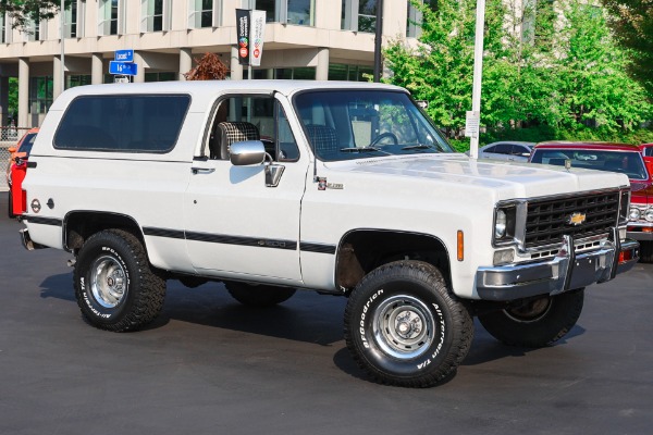 For Sale Used 1975 Chevrolet Blazer 4x4 350 4-Speed, PS  PB AC | American Dream Machines Des Moines IA 50309