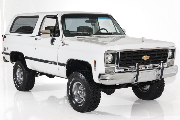 For Sale Used 1975 Chevrolet Blazer 4x4 350 4-Speed, PS  PB AC | American Dream Machines Des Moines IA 50309