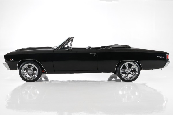 For Sale Used 1967 Chevrolet Chevelle Triple Black 454 Auto PS PB | American Dream Machines Des Moines IA 50309