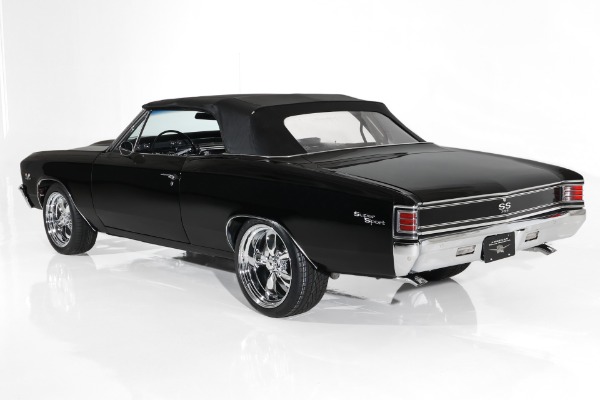 For Sale Used 1967 Chevrolet Chevelle Triple Black 454 Auto PS PB | American Dream Machines Des Moines IA 50309