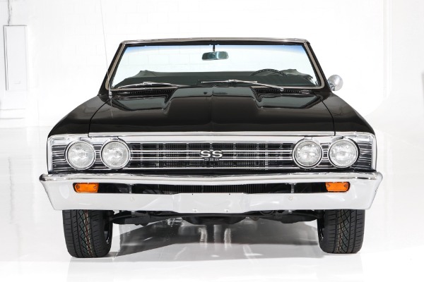 For Sale Used 1967 Chevrolet Chevelle Triple Black 454 Auto PS PB | American Dream Machines Des Moines IA 50309