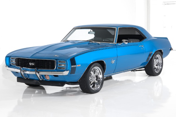 For Sale Used 1969 Chevrolet Camaro RS/SS, 468ci, Auto, PS, PB AC | American Dream Machines Des Moines IA 50309