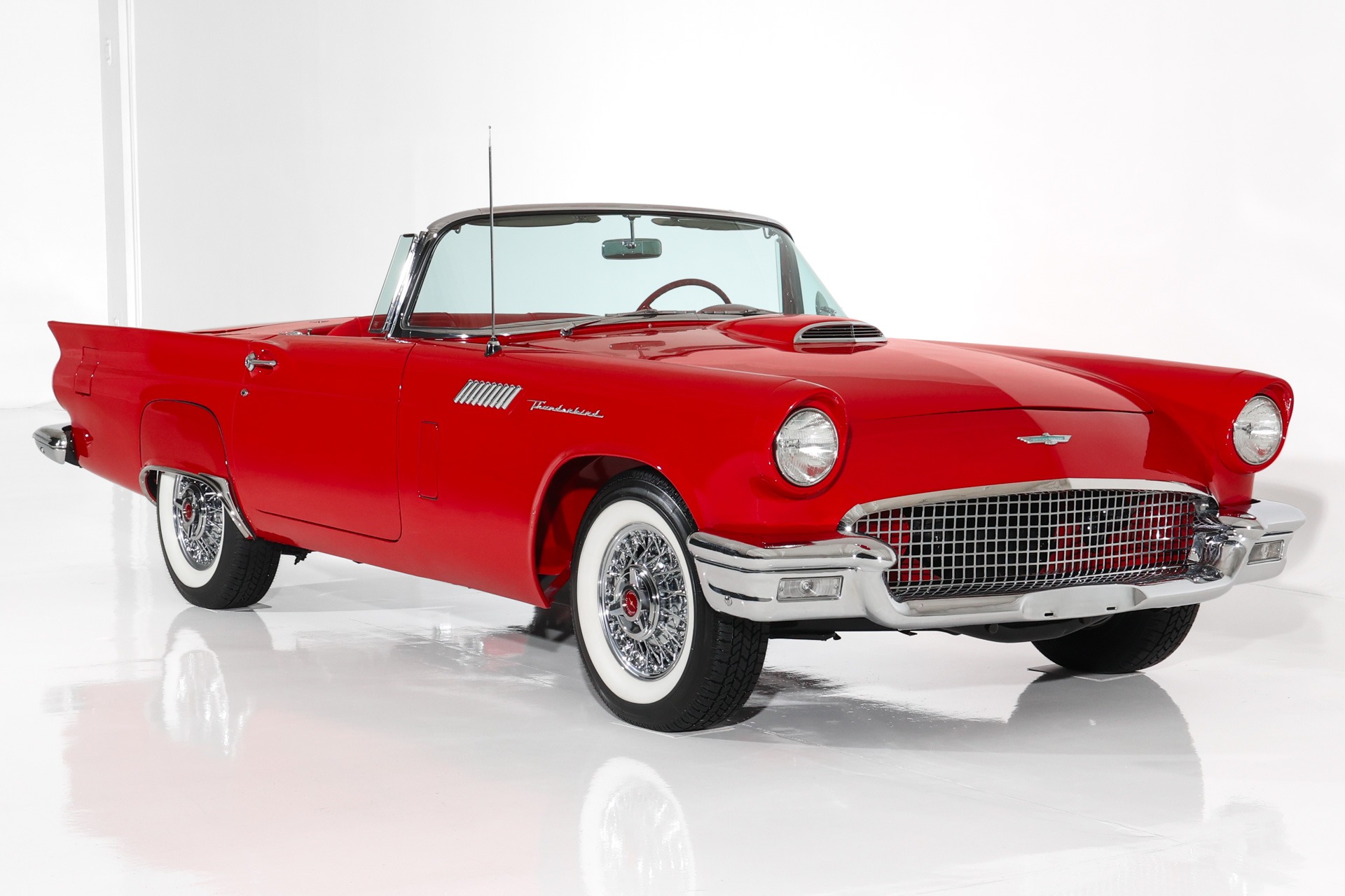 For Sale Used 1957 Ford Thunderbird Rotisserie Restored 312ci PS | American Dream Machines Des Moines IA 50309