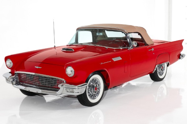 For Sale Used 1957 Ford Thunderbird Rotisserie Restored 312ci PS | American Dream Machines Des Moines IA 50309