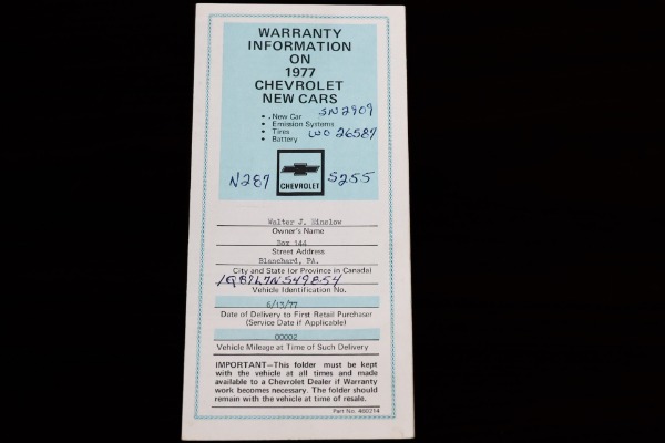 For Sale Used 1977 Chevrolet Camaro Z28 #s Matching 350 4-Speed | American Dream Machines Des Moines IA 50309