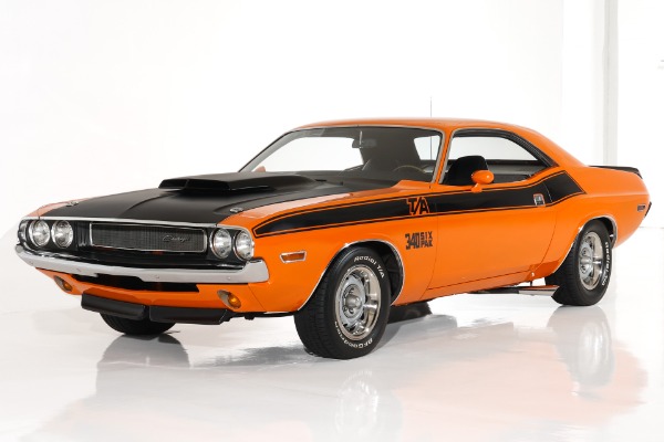 For Sale Used 1970 Dodge Challenger TA 340, 6-pack, Build Sheet | American Dream Machines Des Moines IA 50309