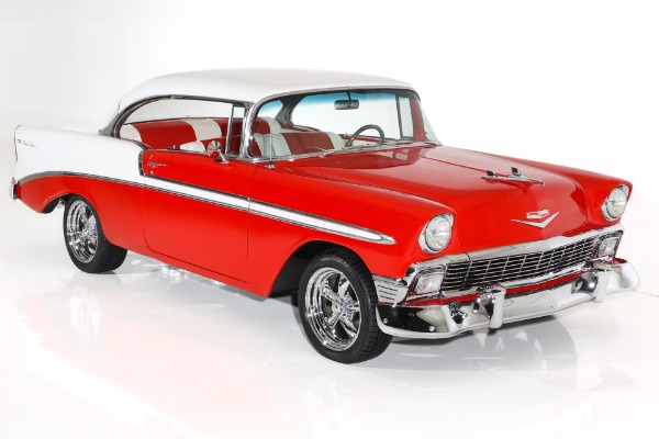 For Sale Used 1956 Chevrolet Bel Air 350 V8, 5-Speed, Tilt, PS, PB | American Dream Machines Des Moines IA 50309