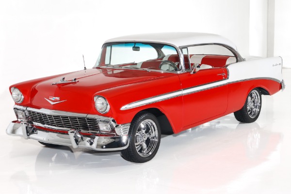 For Sale Used 1956 Chevrolet Bel Air 350 V8, 5-Speed, Tilt, PS, PB | American Dream Machines Des Moines IA 50309