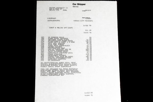 For Sale Used 1972 Chevrolet Chevelle SS Build Sheet 500hp 5-Speed | American Dream Machines Des Moines IA 50309
