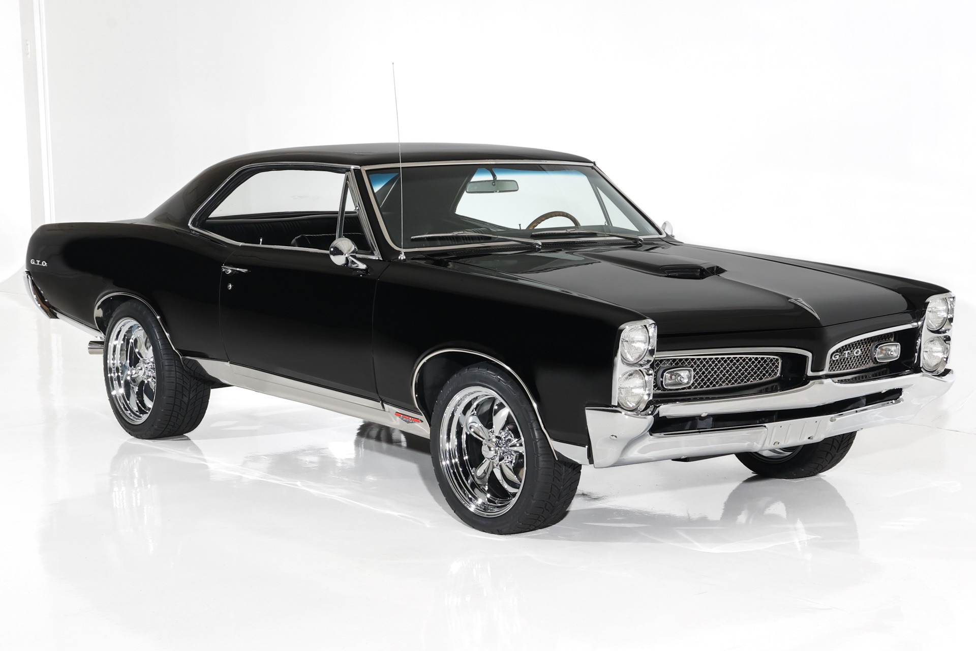 For Sale Used 1967 Pontiac GTO Black 4-Speed PB PS AC PHS | American Dream Machines Des Moines IA 50309