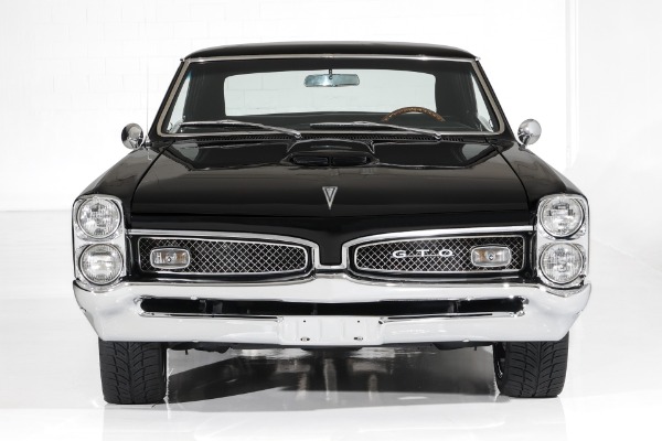 For Sale Used 1967 Pontiac GTO Black 4-Speed PB PS AC PHS | American Dream Machines Des Moines IA 50309