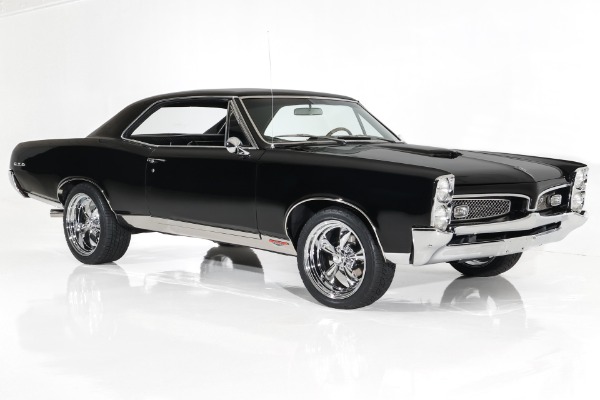 For Sale Used 1967 Pontiac GTO Black 4-Speed PB PS AC PHS | American Dream Machines Des Moines IA 50309