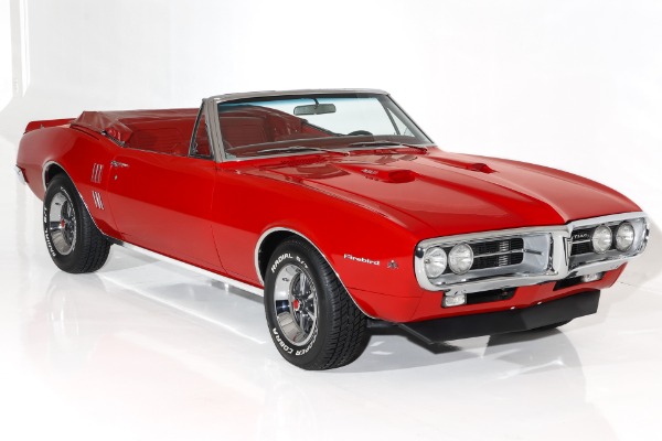 For Sale Used 1967 Pontiac Firebird Red/Red 400ci Automatic PS PB | American Dream Machines Des Moines IA 50309