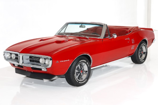 For Sale Used 1967 Pontiac Firebird Red/Red 400ci Automatic PS PB | American Dream Machines Des Moines IA 50309