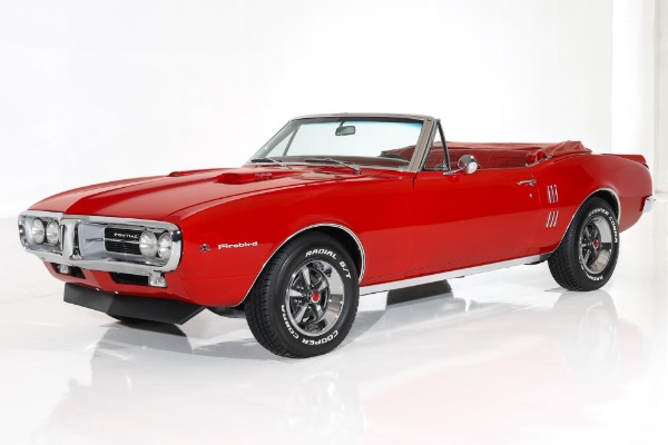 For Sale Used 1967 Pontiac Firebird Red/Red 400ci Automatic PS PB | American Dream Machines Des Moines IA 50309