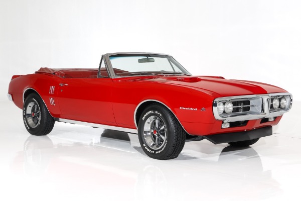 For Sale Used 1967 Pontiac Firebird Red/Red 400ci Automatic PS PB | American Dream Machines Des Moines IA 50309