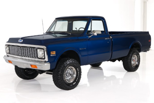 For Sale Used 1972 Chevrolet Pickup 4WD 396 Dual Quads PS PB AC | American Dream Machines Des Moines IA 50309