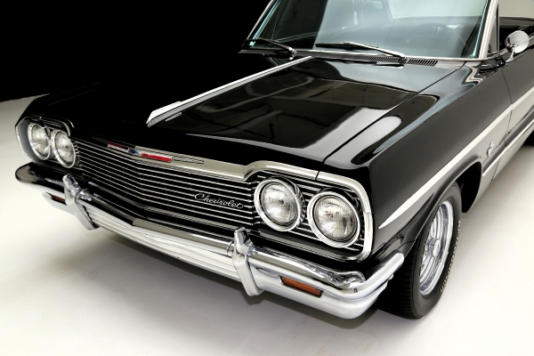 For Sale Used 1964 Chevrolet Impala black 409 5-speed Dana | American Dream Machines Des Moines IA 50309