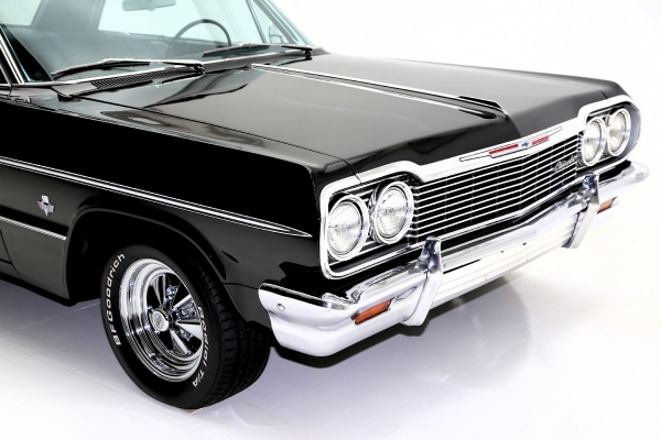 For Sale Used 1964 Chevrolet Impala black 409 5-speed Dana | American Dream Machines Des Moines IA 50309