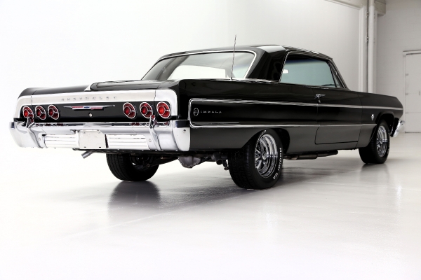 For Sale Used 1964 Chevrolet Impala black 409 5-speed Dana | American Dream Machines Des Moines IA 50309