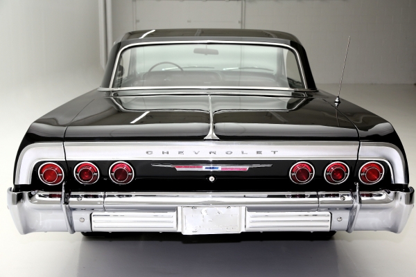 For Sale Used 1964 Chevrolet Impala black 409 5-speed Dana | American Dream Machines Des Moines IA 50309