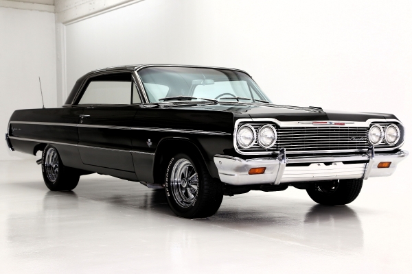 For Sale Used 1964 Chevrolet Impala black 409 5-speed Dana | American Dream Machines Des Moines IA 50309
