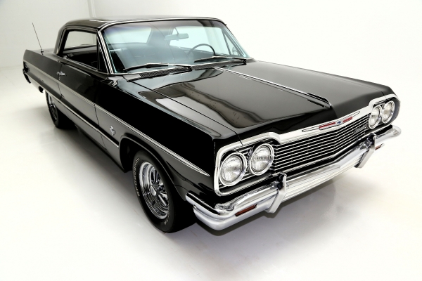 For Sale Used 1964 Chevrolet Impala black 409 5-speed Dana | American Dream Machines Des Moines IA 50309