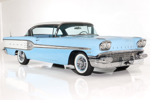 For Sale Used 1958 Pontiac Star Chief Time Capsule 370 Auto PS PB | American Dream Machines Des Moines IA 50309