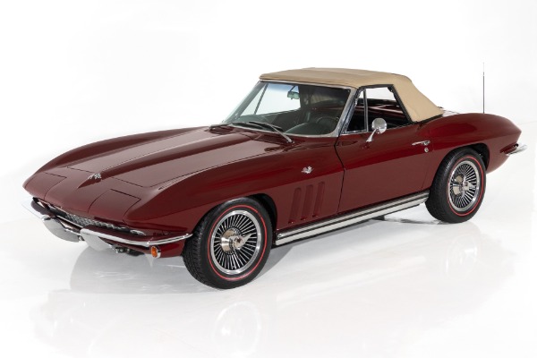 For Sale Used 1965 Chevrolet Corvette Black Leather Int. 4-Speed, | American Dream Machines Des Moines IA 50309