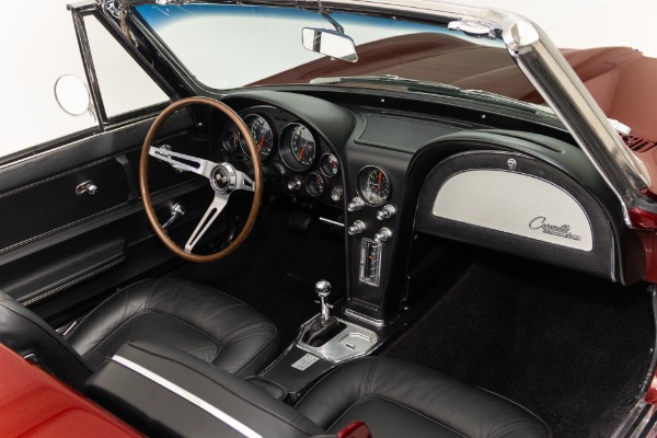 For Sale Used 1965 Chevrolet Corvette Black Leather Int. 4-Speed, | American Dream Machines Des Moines IA 50309