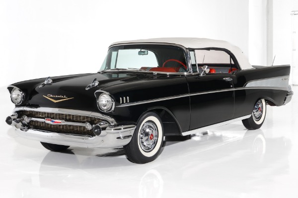 For Sale Used 1957 Chevrolet Bel Air 283 V8 Auto Frame-Off | American Dream Machines Des Moines IA 50309