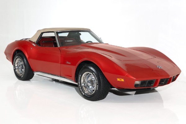 For Sale Used 1974 Chevrolet Corvette 350 #s Match, PS, PB, PW AC | American Dream Machines Des Moines IA 50309