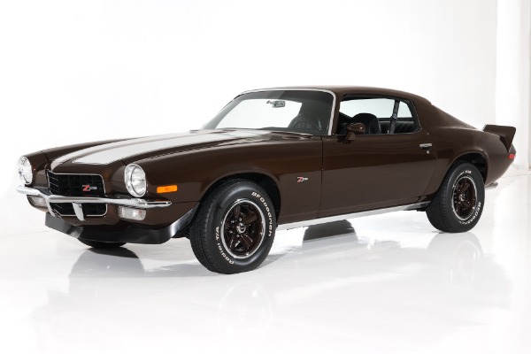 For Sale Used 1972 Chevrolet Camaro Z28, 4-Speed PS PB Build Sheet | American Dream Machines Des Moines IA 50309