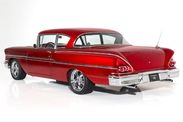 For Sale Used 1958 Chevrolet Biscayne Candy Brandywine Show Car | American Dream Machines Des Moines IA 50309