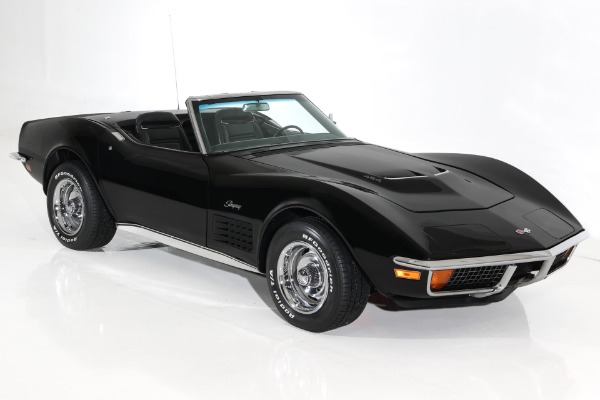 For Sale Used 1972 Chevrolet Corvette Triple Black 454 LS5, 4-Speed | American Dream Machines Des Moines IA 50309